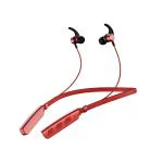 boAt Rockerz 235V2  bluetooth Wireless Neckband with IPX5 Sweat and Water Resistance, Fast Charge, 8Hrs Playback, magnetic earbuds (Red)