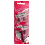 Super-Max Triple Blade Disposable Razor for Women 2 pcs