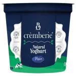 Cremberie Plain Natural Yoghurt 400 g (Cup)