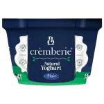 Cremberie Plain Natural Yoghurt 200 g (Cup)