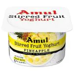 Amul Pineapple Stirred Fruit Yoghurt 100 g (Cup)