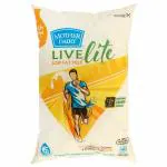 Mother Dairy Live Lite Double Toned Milk 1 L (Pouch)