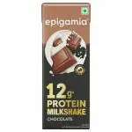 Epigamia 12g Protein Chocolate Milkshake 180 ml (Tetra Pak)