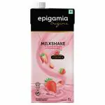 Epigamia Origins Strawberry Milkshake 1 L (Tetra Pak)