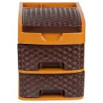 Liza Assorted Colour Plastic 2 Tabloid Table Drawer