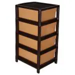 Liza Dura Assorted Colour Plastic 3 Tabloid Table Drawer 39x30x63 cm