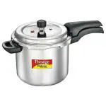 Prestige Deluxe Alpha Svachh Stainless Steel Cooker with Deep Lid 5.5 L