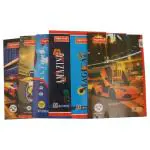 Supremo A4 Single Line Assorted Register (120 pgs)