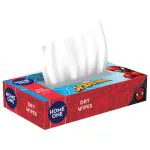 Home One Spiderman Dry Facial Wipes Box 50 pcs