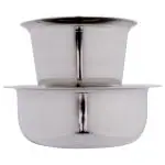 Khatana Premium Quality Stainless Steel Coffee Dabra with Vati Set
