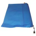 Quick Work A3 Satin Blue Zipper Bag