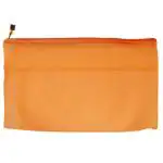 Quick Work Satin Zipper Bag (Orange)