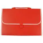 Quick Work Expanding File Folder 13 Pockets (Red)