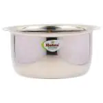 Khatana Silver Stainless Steel Plain Tope 10 (22 g)