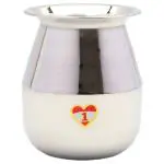 Khatana Stainless Steel Silver Satari Lota 1