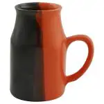 Leon S.K. Industries Multicolor Ceramic Big Shaped Milk Bottle / Mug 400 ml (Design/colour may vary)