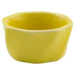 Leon S.K. Industries Yellow Ceramic Chatni Bowl 50 ml - Design / Colour may vary