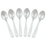 Kiaan Casino Stainless Steel Tea Spoon 8 inch (Set of 6)