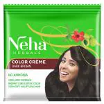 Neha Herbal Natural Dark Brown Creme Hair Colour (15 ml + 15 ml)