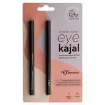 Glimmer Duo Intense Black Retractable Pencil Eye Kajal 0.3 g (Pack of 2)