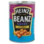 Heinz Veg Baked Beans Curry Can 390 g