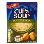 Batchelors Potato & Leek Cupa Soup 107 g (Pack of 4)