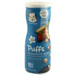 Gerber Strawberry Apple Puffs Grain Snacks 8 months+ 42 g