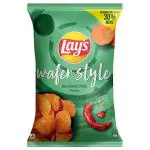 Lay's Wafer Style Sundried Chilli Flavour Potato Chips 52 g