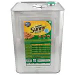 Sunny Soya Fit Refined Soyabean Oil 15 L (Tin)