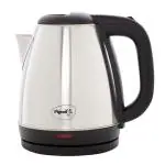 Pigeon IVY 1.5L 1500W Stainless Steel Electric Kettle, 360 Degree Swivel Base, Cordless, Silver