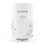 Anchor by Panasonic Delsy 15L Geyser, Instant Water Heater (Geyser) with Glassline Inner Tank, BEE 5 Star Rated Geyser with advance 4 level safety ( White )