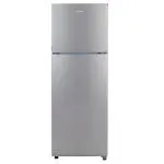 Candy 258L 2 Star Frost Free Double Door Refrigerator (CDD2582MS Moon Silver,4 in 1 Swift Convertible,Toughened Glass,Stabilizer Free Operation)