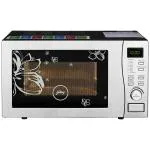 Godrej GMX 519 19L 800W Convection Microwave Oven, 125 Insta-Cook Menu Options, CP1 PZ WHI, White Rose