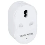 Hammer SP1 Smart Plug with 16A WiFi Smart Power Socket Suitable for Large Appliances (White)