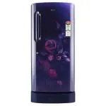 LG 215 Litres 3 Star Single Door Refrigerator, Blue Euphoria GL-D221ABED