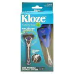 Kloze Advance 3 Skin Friendly Shaving System 1 Razor + 2 Cartridges