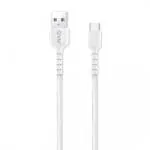 EVM C015 Data and Sync USB-C Cable, White