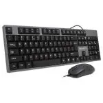 Amkette Lexus Neo Wired Keyboard with Mouse Combo