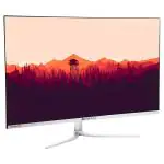 ZEBRONICS MT66-ZEB A27FHD 68.5 cm (27 Inch), 1920 x 1080 Resolution, White Monitor