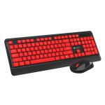 Portronics Key5 Wireless Keyboard and Mouse Combo, Black