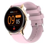 Fire-Boltt Hurricane Smart Watch with Smart Notifications and IP67 Water Resistant (Pink/Gold)