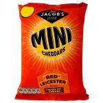Jacob's Mini Cheddars Red Leicester Cheese Biscuits 105 g