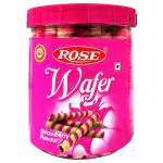 Rose Strawberry Flavour Wafer Roll 250 g