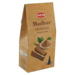 Hem Madhur Chandan Incense Cones 100 g