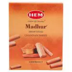 Hem Madhur Chandan Smriti Dhoop Sticks 60 g