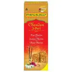 Mangaldeep Rose Jasmine Classic Chandan 3-In-1 Agarbatti 180 pcs