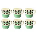 Bansal HP Assorted Ceramic Mug 170 ml (Set of 6) - Design / Colour may vary