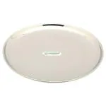 Coconut Plain Steel Plate Size 11 (23.5 cm Diameter)