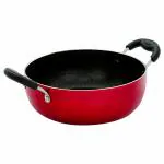 Kitchen Essentials Red Aluminium Kadhai 3 L