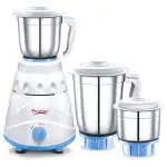 Prestige Atlas 550 Watt Mixer Grinder with 3 Jars, White and Blue